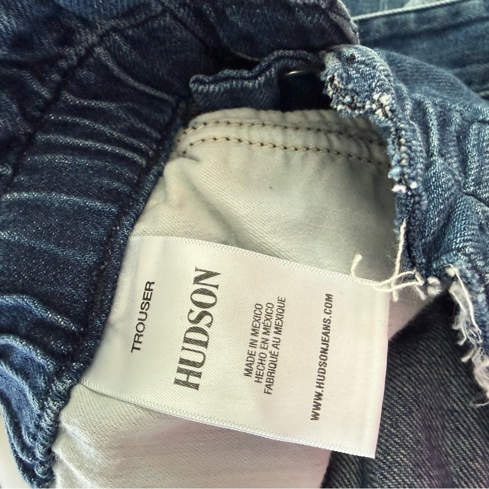 Hudson Trouser Wide Leg Cropped Jeans Dancehall Size 29 NWT - Picture 9 of 9